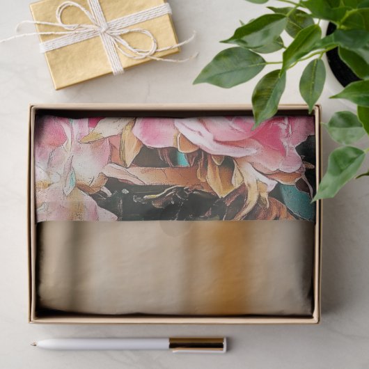 Steampunk Gothic Paris Gargoyle Decoupage Tissuepapier (Geschenk)