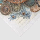 Steampunk Gothic Scarab Beetle Decoupage Tissuepapier (Detail)