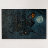 Steampunk gotische horror hoofdloze ruiter legpuzzel (Horizontaal)