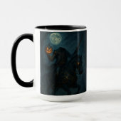 Steampunk gotische horror hoofdloze ruiter mok (Links)