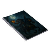 Steampunk gotische horror hoofdloze ruiter notitieboek (Rechterzijde)