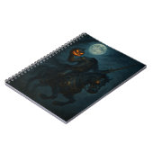 Steampunk gotische horror hoofdloze ruiter notitieboek (Linkerzijde)
