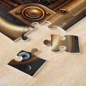 Steampunk Gotische Romantische Foto Persoonlijk Legpuzzel (Zijkant)