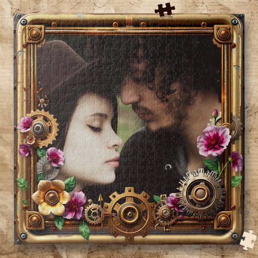 Steampunk Gotische Romantische Foto Persoonlijk Legpuzzel