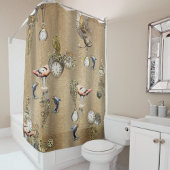 Steampunk & gouden leren all-in-one trouwuitnodigi all in one uitnodiging