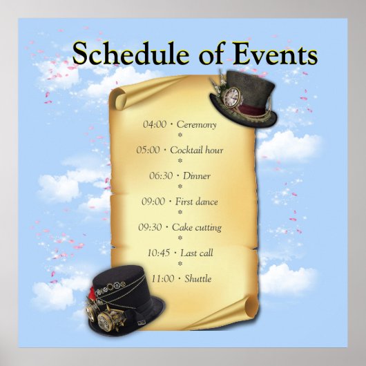 Steampunk Grafische ontwerpen over de illusie van  Poster (Voorkant)