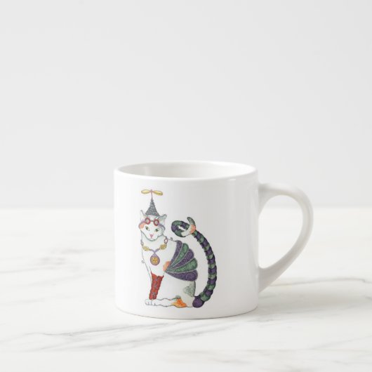 Steampunk Gretel Espresso Cup Kop (Rechts)