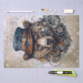 Steampunk Grizzly Beer Tissuepapier (Craft)