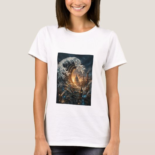 Steampunk Grote Golf van Londen - Dames T-shirt (Voorkant)