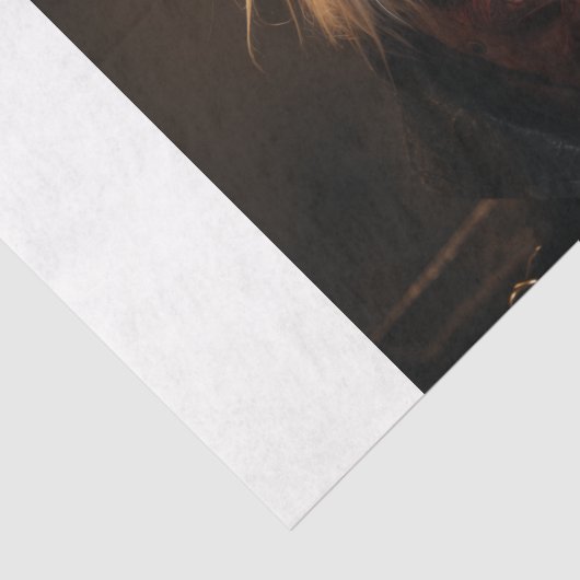 Steampunk Grumpy Cat Tissuepapier (Detail)