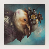 Steampunk Guinea Pig Legpuzzel (Horizontaal)