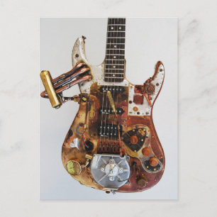 Steampunk Guitar Briefkaart