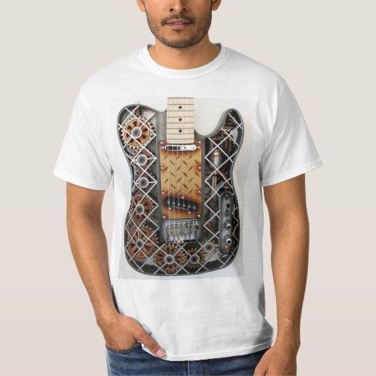 Steampunk Guitar Shirt (Voorkant)