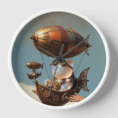 Steampunk Gummy Bear Pilot in Fantasy Airship (Voorkant)