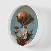 Steampunk Gummy Bear Pilot in Fantasy Airship (Hoek)