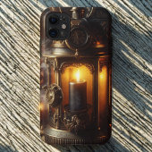 Steampunk Halloween Black Lantern Case-Mate iPhone Case