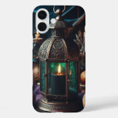 Steampunk Halloween Clockwork Black Lantern Case-Mate iPhone Case (Achterkant)