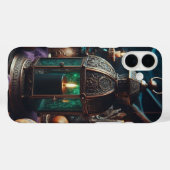 Steampunk Halloween Clockwork Black Lantern Case-Mate iPhone Case (Achterkant (horizontaal))