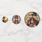 Steampunk Halloween Confetti (Voorkanten)