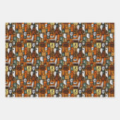 Steampunk Halloween Delights Inpakpapier Vel (Voorkant 2)