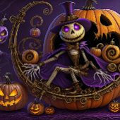 Steampunk Halloween Jack the Pumpkin King Tissuepapier