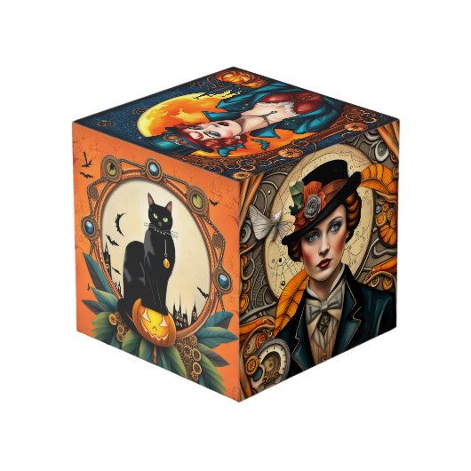 Steampunk Halloween Kubus (Achter hoekig)