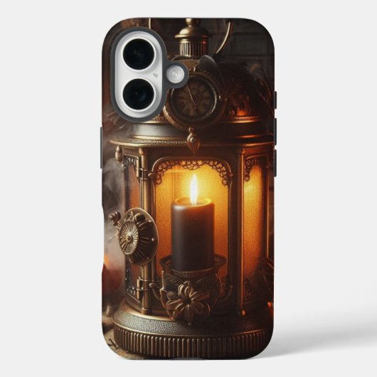 Steampunk Halloween Lantaarn iPhone / iPad case (Achterkant)