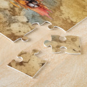 Steampunk Halloween Puzzle Legpuzzel (Zijkant)