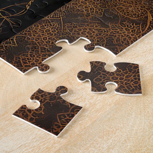 Steampunk Halloween Puzzle Legpuzzel (Zijkant)