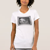 Steampunk Halloween Tesla Vernietigd T-shirt (Voorkant)