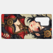 Steampunk Harlekijn Samsung Galaxy Hoesje (Achterkant horizontaal)