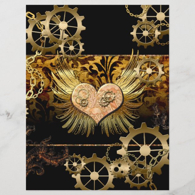 Steampunk hart (Voorkant)