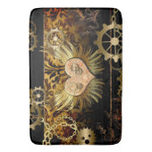 Steampunk hart badmat (Voorkant Verticaal)