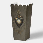 Steampunk hart, bedankdoosjes (Achterkant)
