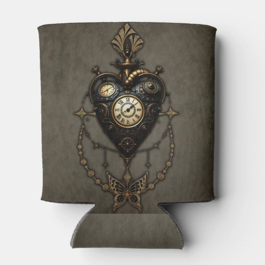 Steampunk hart, blikjeskoeler (Achterkant)