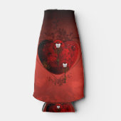 Steampunk hart flesjeskoeler (Voorkant)