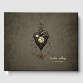 Steampunk hart, gastenboek
