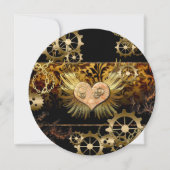 Steampunk hart kaart (Voorkant)