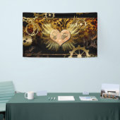 Steampunk hart spandoek (Beurs)