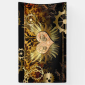 Steampunk hart spandoek (Verticaal)