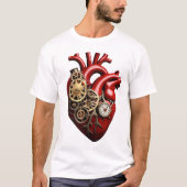 Steampunk Hart T-shirt (Voorkant)