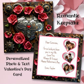 Steampunk Hart Valentijnsdag | Foto Sjabloon
