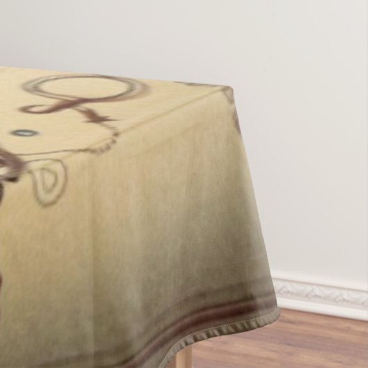 Steampunk hart/Valentijnsdag Tafelkleed (Voorbeeld)