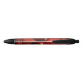 Steampunk hart zwarte inkt pen (Achterkant)