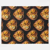 steampunk hartdeken fleece deken (Voorkant (Horizontaal))