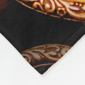 steampunk hartdeken fleece deken (Hoek)