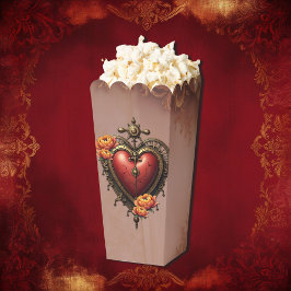 Steampunk Heart beroemd gemaakt door Flowers. Bedankdoosjes