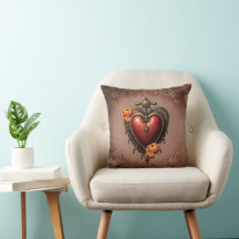 Steampunk Heart beroemd gemaakt door Flowers.