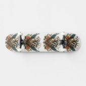 Steampunk Heart: Gears of Passion Persoonlijk Skateboard (Horizontaal)
