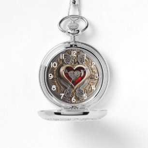 Steampunk Heart - Intrinsieke mechanische liefde Horloge